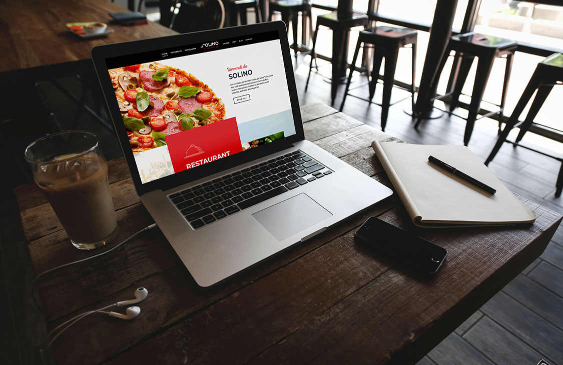 Solino, Restaurant, Website, Design